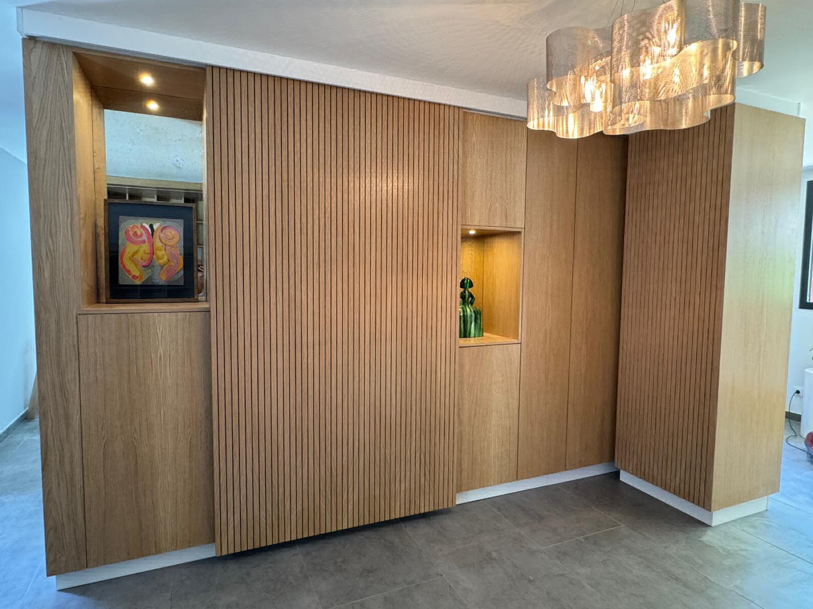 Meuble TV et Bibliothèque  multifonction