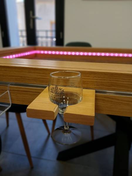 support verre à vin
