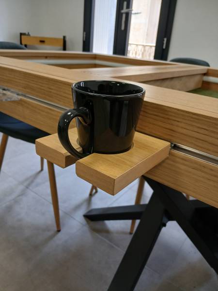 support pour verre à vin et gobelet