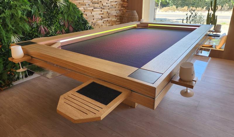 Table de jeux de société.