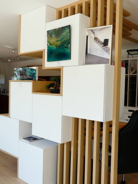 Damys Aménagement a accueilli le vernissage d'Alice Garnier, artiste peintre