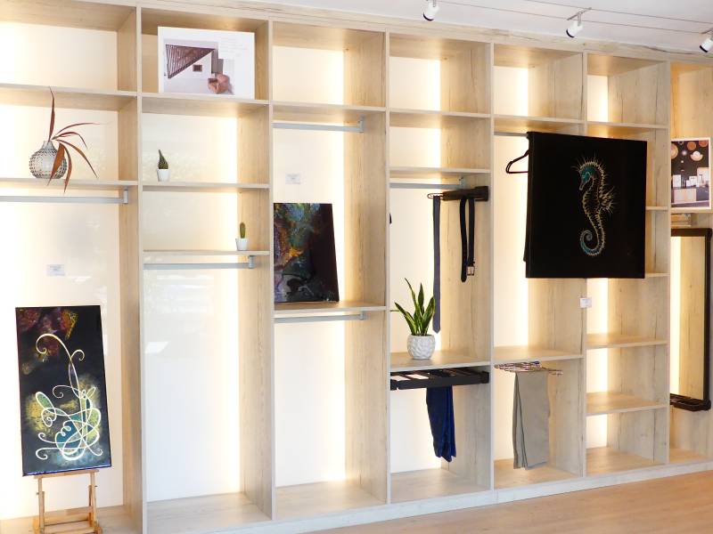 Damys Aménagement a accueilli le vernissage d'Alice Garnier, artiste peintre