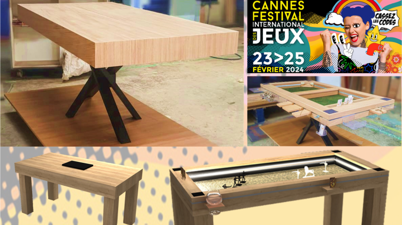 La table de jeux Damys