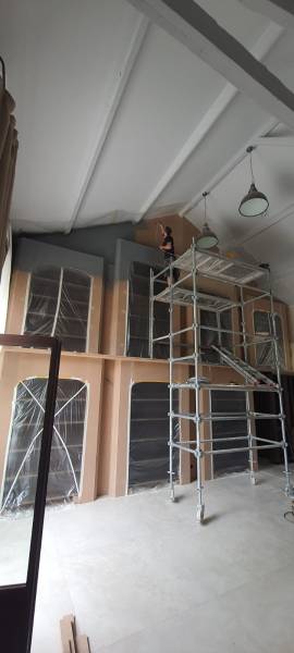 Alcoves de la bibliotheque