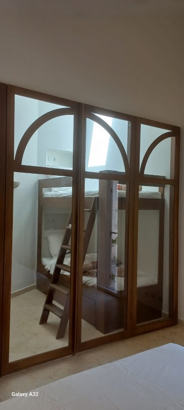 Verrière avec arrondi sur mesure