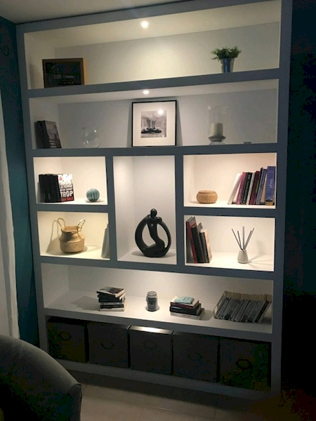 Notre zone d'activité pour ce service Bibliothèque sur mesure en fonction des spécificités de la pièce aux alentours de Pertuis