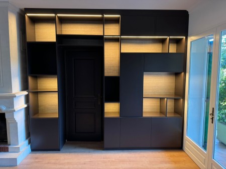 Notre zone d'activité pour ce service Prix pose d’une bibliothèque sur-mesure en bois